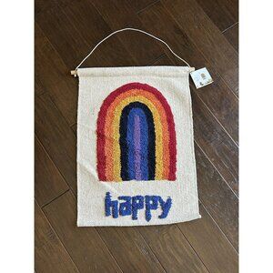 Tapestry Happy 24.5 X 18.5 New With Tags